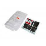 Набор элементов интерьера кузова и декалей для модели Axial Jeep JLU: SCX10 III - AXI230016 - Артикул: AXI230016